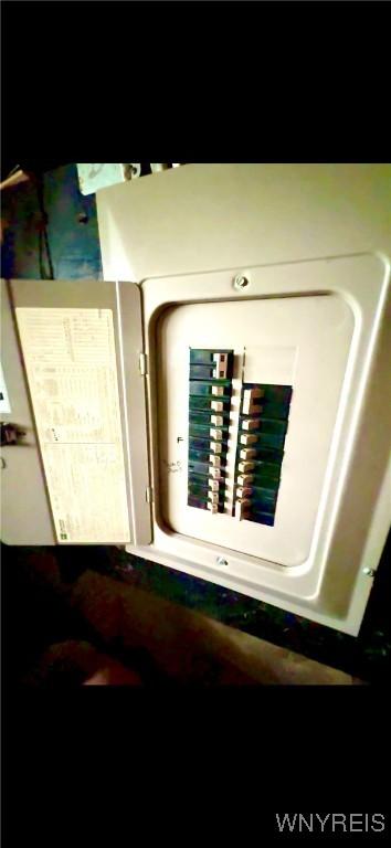 6723 Akron Rd, Lockport Town, NY 14094 - utilities with electric panel