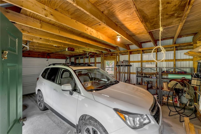 543 Middlefield Rd, Westford, NY 12155 - garage featuring a garage door opener