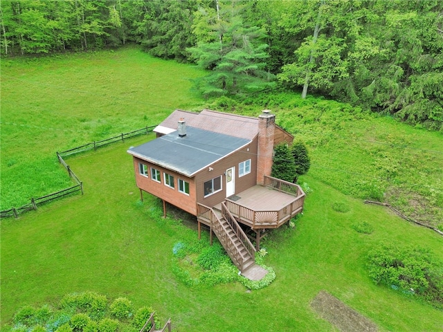 543 Middlefield Rd, Westford, NY 12155 - aerial view of property and surrounding area featuring a forest
