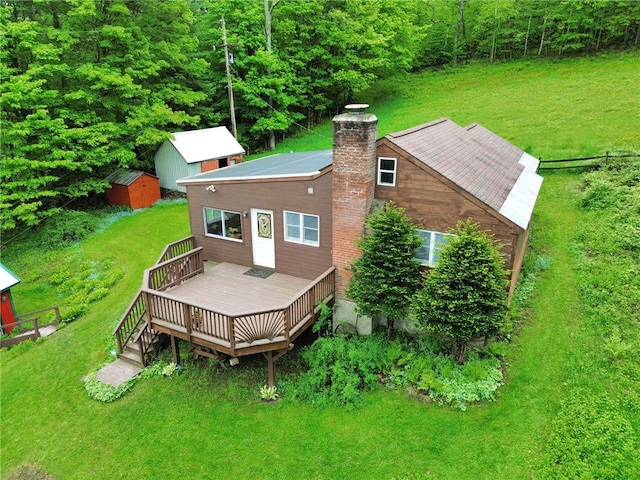 543 Middlefield Rd, Westford, NY 12155 - view from above of property