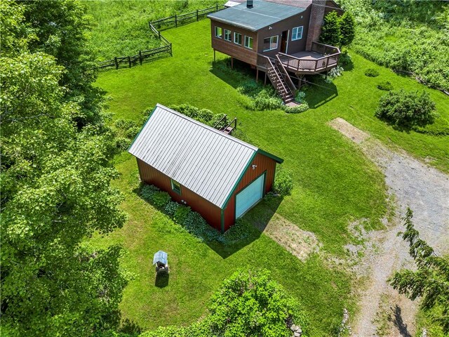 543 Middlefield Rd, Westford, NY 12155 - view from above of property