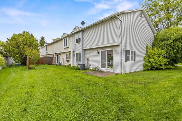 102 Branchwood Ln, Brighton, NY 14618 - rear view of property with cooling unit and a patio
