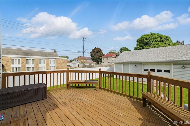 2902 Michigan Ave, Niagara Falls, NY 14305 - deck with a residential view