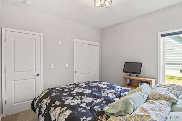 1167 Guinevere Dr, Greece, NY 14626 - bedroom with carpet flooring and a closet