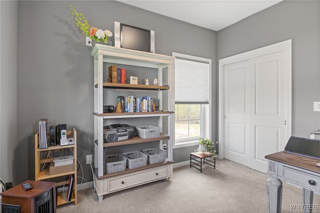 1167 Guinevere Dr, Greece, NY 14626 - living area featuring carpet flooring and baseboards