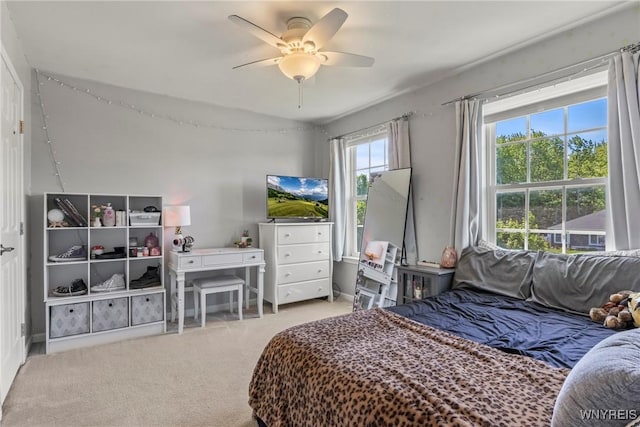 52 Apple Blossom Blvd, Lancaster, NY 14086 - carpeted bedroom featuring a ceiling fan