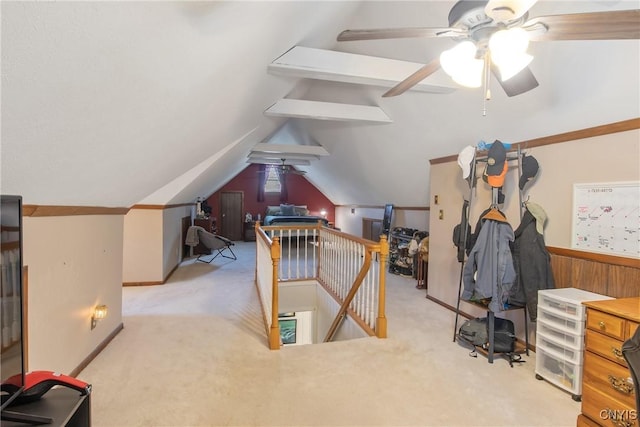 1607 Stolp Ave, Syracuse, NY 13207 - additional living space featuring carpet and a ceiling fan