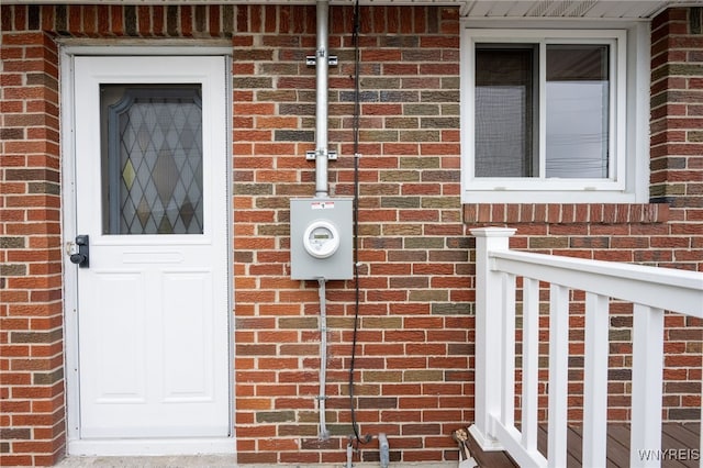 4314 Elmwood Ave, Hamburg, NY 14219 - doorway to property with brick siding