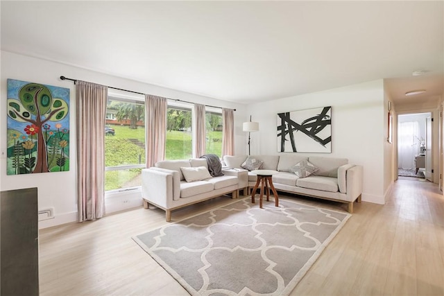 182 Stony Point Trl, Webster, NY 14580 - living area with wood finished floors and baseboards