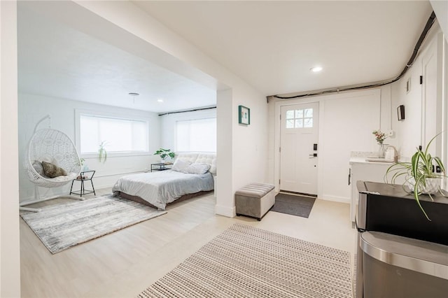 182 Stony Point Trl, Webster, NY 14580 - bedroom with multiple windows and recessed lighting