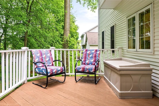 169 Watson Rd, Penfield, NY 14450 - view of wooden deck