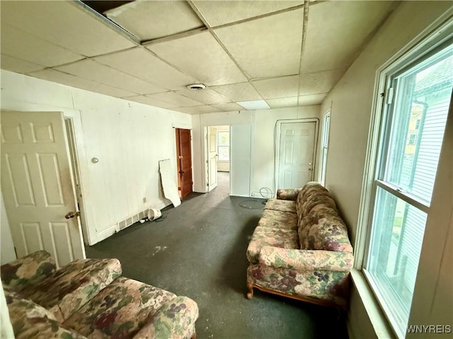 114 19th St, Buffalo, NY 14213 - sitting room with a paneled ceiling