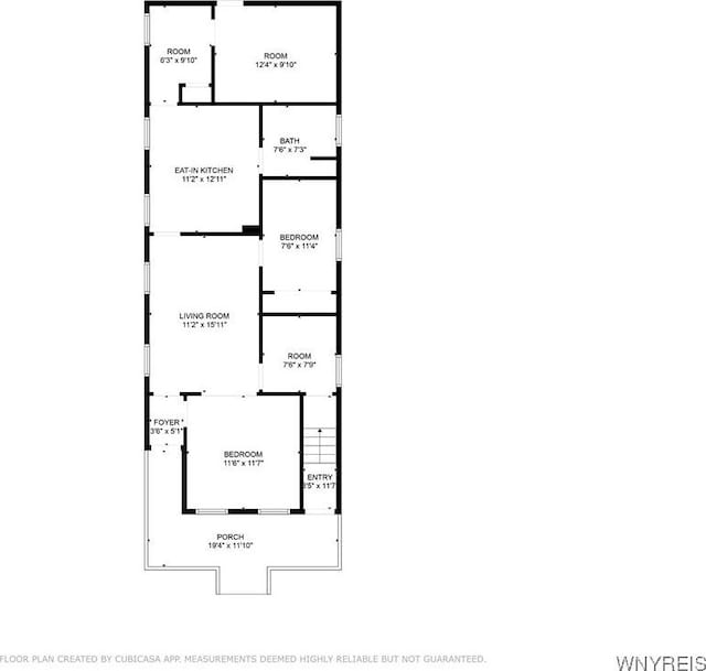 114 19th St, Buffalo, NY 14213 - property floor plan
