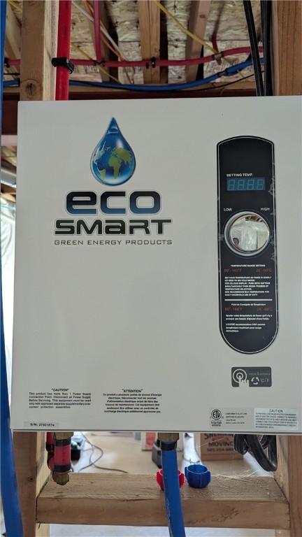 12 Probst Rd, Mendon, NY 14534 - detailed view of water heater