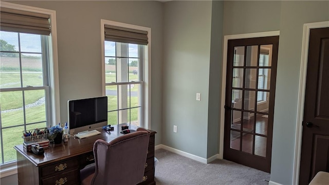 12 Probst Rd, Mendon, NY 14534 - home office with carpet and healthy amount of natural light