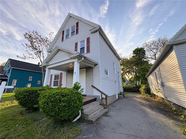 7 Herbert St, Rochester, NY 14621 - view of front of property with driveway