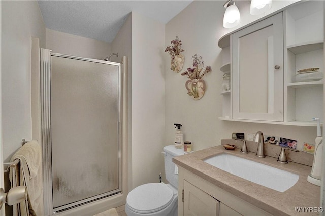 270 Buffalo Rd Unit 72, Aurora, NY 14052 - bathroom with vanity, a shower stall, and toilet
