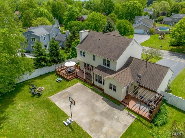 3 Foxwood Dr, Lysander, NY 13027 - aerial view of residential area