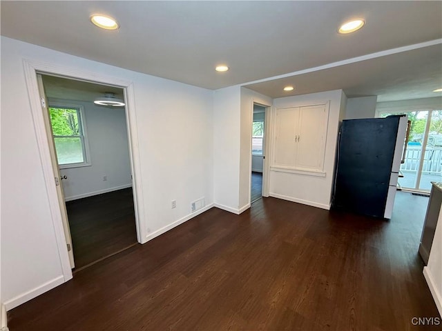 58 Van Ness Rd S, Van Buren, NY 13027 - unfurnished room with wood finished floors and recessed lighting
