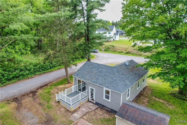 58 Van Ness Rd S, Van Buren, NY 13027 - aerial view of property and surrounding area