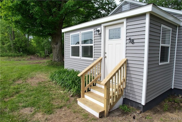 58 Van Ness Rd S, Van Buren, NY 13027 - view of outdoor structure with entry steps