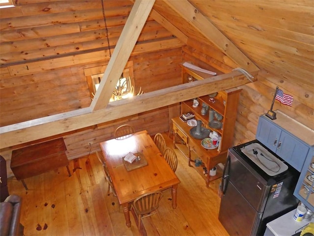 1910 Davis Hollow Rd, Andes, NY 13731 - dining room with wood-type flooring