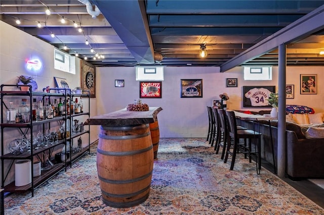 669 Webster Rd, Webster, NY 14580 - indoor dry bar with plenty of natural light