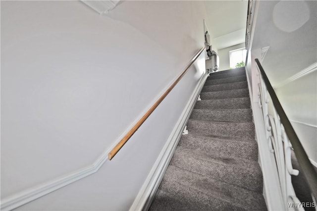 1162 Indian Church Rd Unit 8, West Seneca, NY 14224 - stairs with carpet