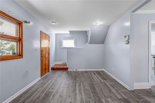 46 Wilkes Ave, Buffalo, NY 14215 - additional living space with wood finished floors and baseboards