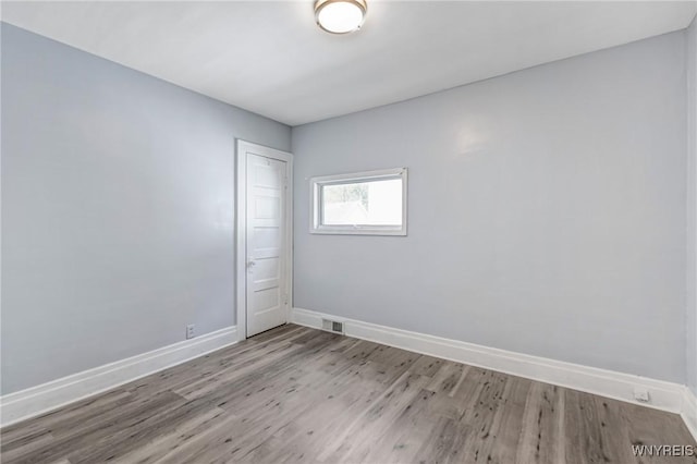 46 Wilkes Ave, Buffalo, NY 14215 - spare room with wood finished floors and baseboards