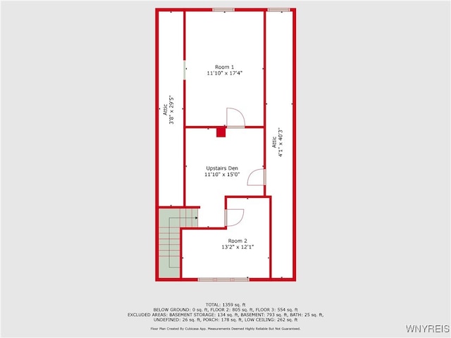 46 Wilkes Ave, Buffalo, NY 14215 - property floor plan