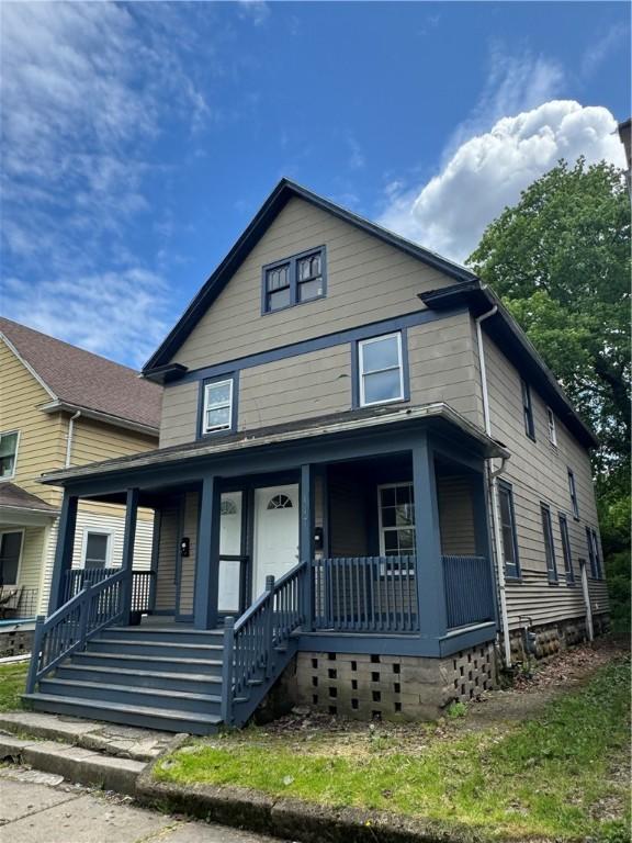 145 Glendale Park, Rochester, NY 14613 - traditional style home with a porch