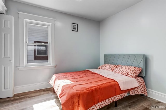 57 Davidson Ave, Buffalo, NY 14215 - bedroom with wood finished floors and baseboards