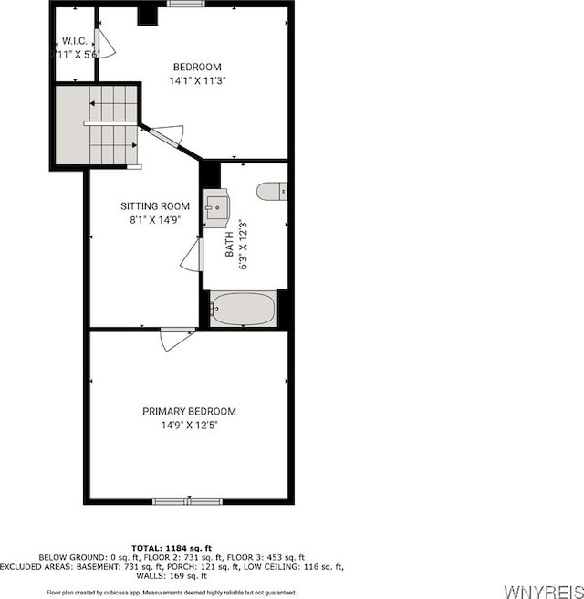 57 Davidson Ave, Buffalo, NY 14215 - floor plan / room layout