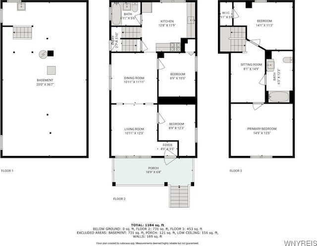 57 Davidson Ave, Buffalo, NY 14215 - property floor plan