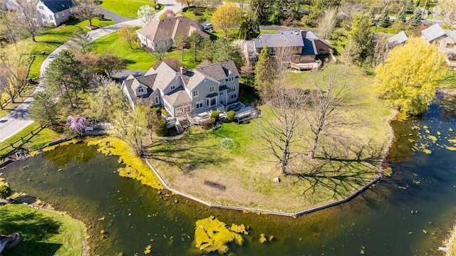 8 Hidden Springs Dr, Pittsford, NY 14534 - aerial view of residential area featuring a large body of water