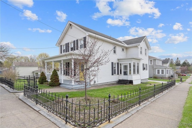 184 Liberty St, Oswego-City, NY 13126 - view of property exterior featuring entry steps and a porch