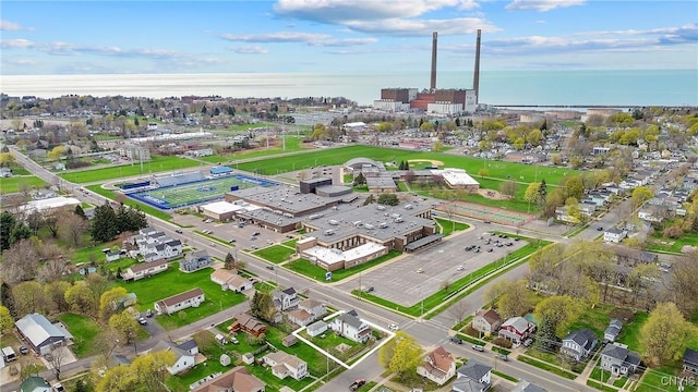 184 Liberty St, Oswego-City, NY 13126 - aerial view of property and surrounding area
