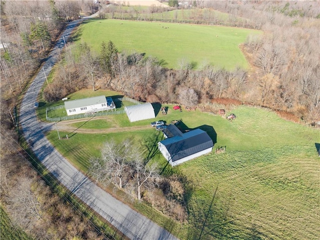 10339 Baker Rd, Portage, NY 14846 - aerial view of sparsely populated area
