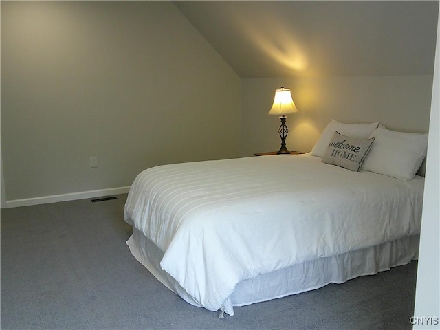 8457 S Main St, Le Ray, NY 13637 - bedroom featuring vaulted ceiling and carpet floors