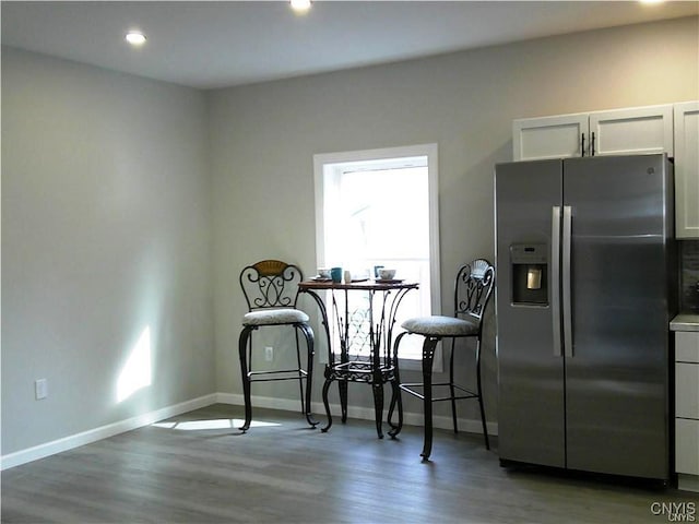 8457 S Main St, Le Ray, NY 13637 - dining space featuring wood finished floors and recessed lighting