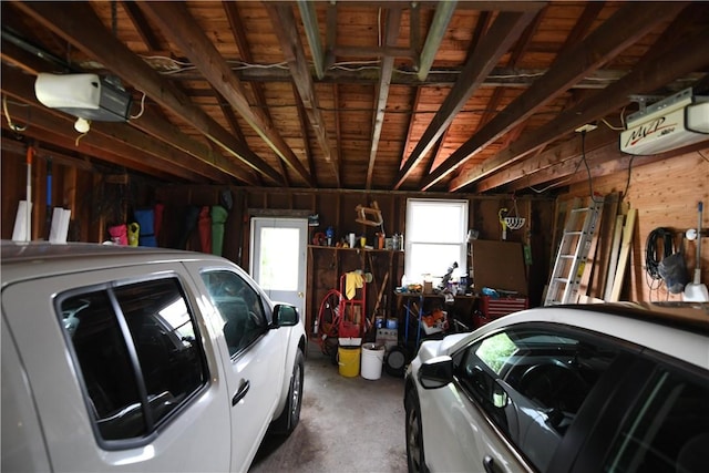 158 Dingman Hill Rd, Bainbridge, NY 13733 - garage with a garage door opener