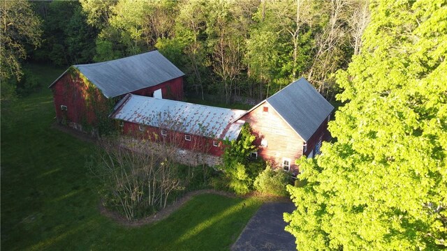 4482 Cory Corners Rd, Marion, NY 14505 - view of subject property with a forest