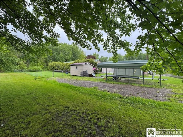 131 Goose Creek Rd, Busti, NY 14710 - view of yard with an outbuilding
