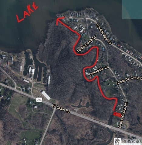 131 Goose Creek Rd, Busti, NY 14710 - map / location
