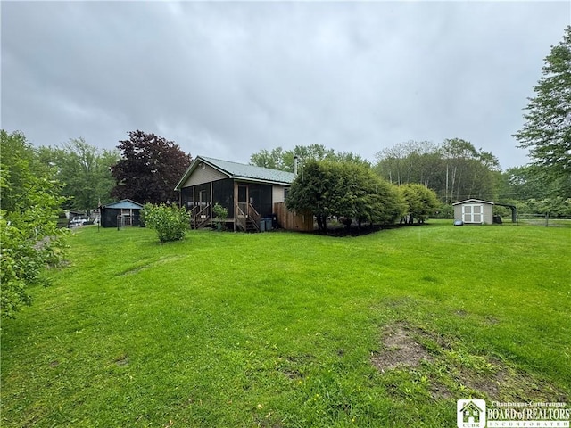 131 Goose Creek Rd, Busti, NY 14710 - view of green lawn