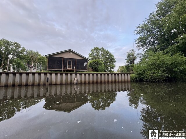 131 Goose Creek Rd, Busti, NY 14710 - dock area with a water view