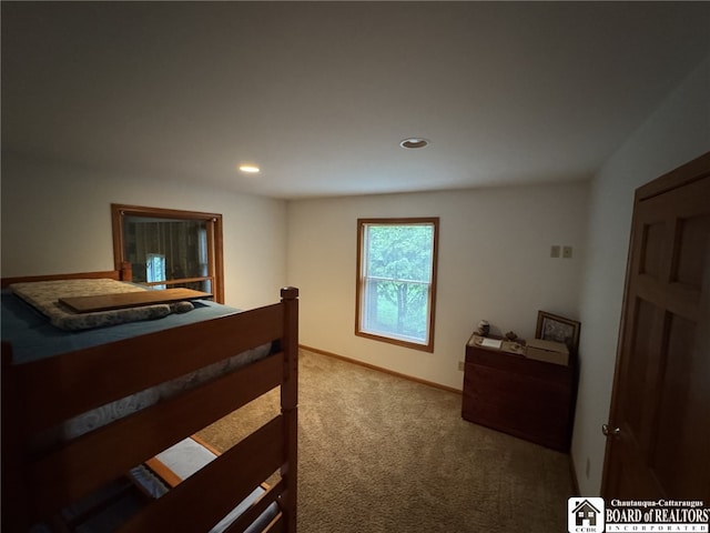 131 Goose Creek Rd, Busti, NY 14710 - carpeted bedroom featuring recessed lighting