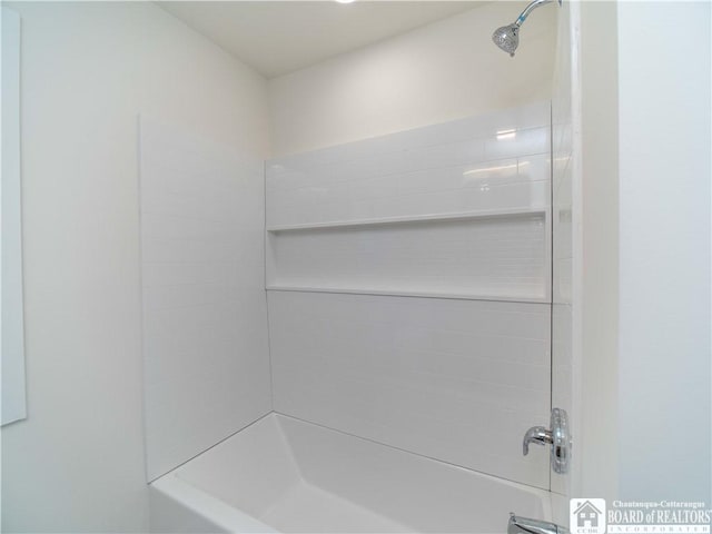 413 Chautauqua Ave, Jamestown, NY 14701 - bathroom featuring washtub / shower combination