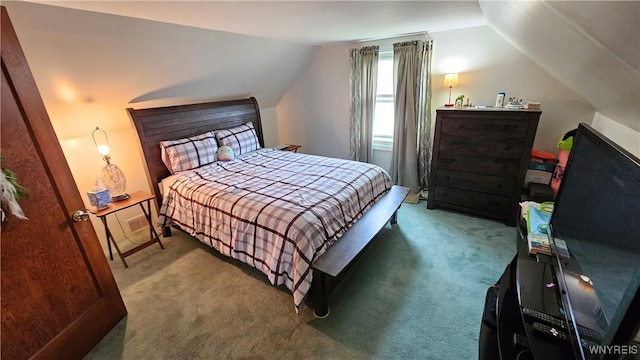 76 Sandra Dr, Cheektowaga, NY 14225 - carpeted bedroom with lofted ceiling